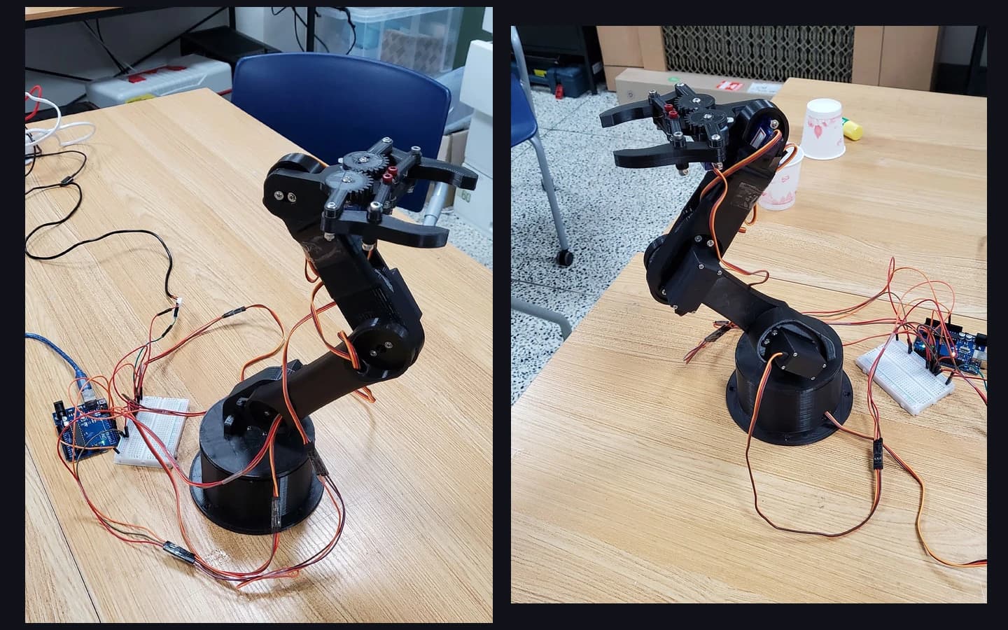 2 degrees of freedom robot arm — Presentation