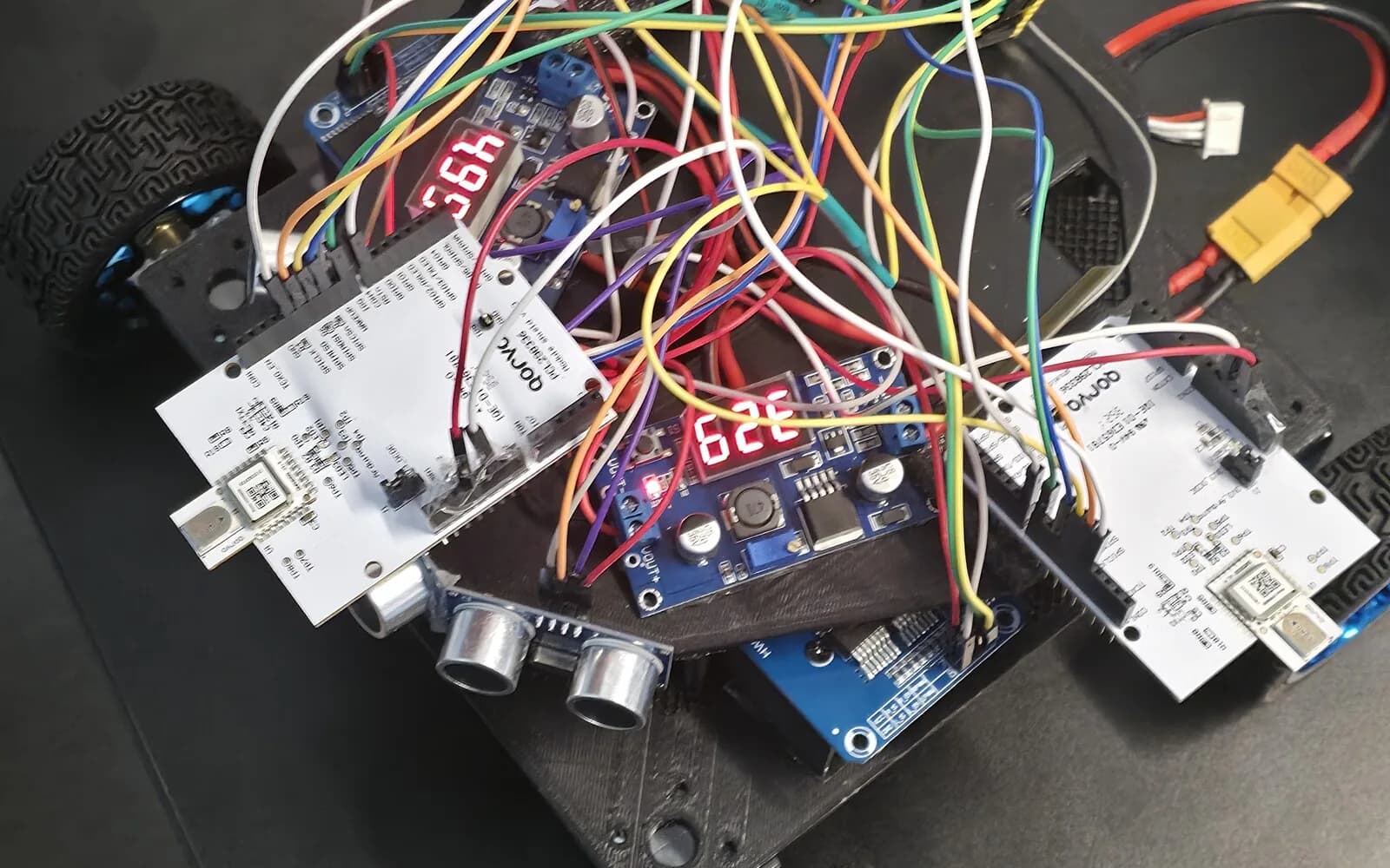 UWB Autonomous Carrier project interface preview
