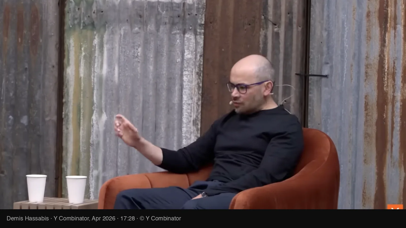 Demis Hassabis at Y Combinator
